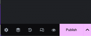 Publishing a page