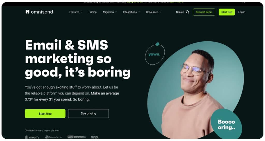 Omnisend eCommerce Email