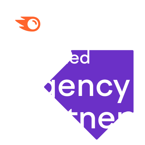SEMrush Agency Partner Badge - Digital Nomads HQ