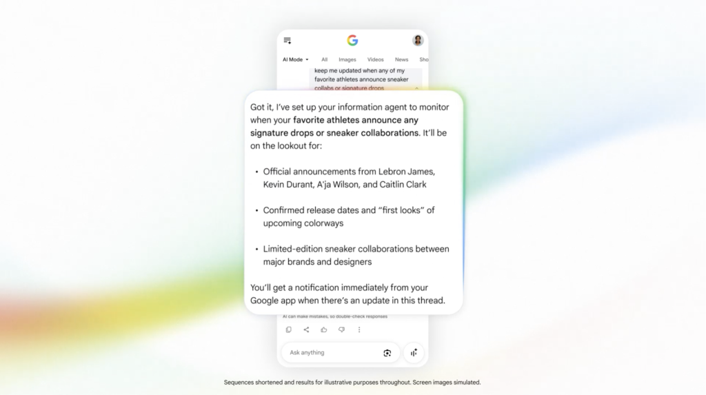 Google Search Agents